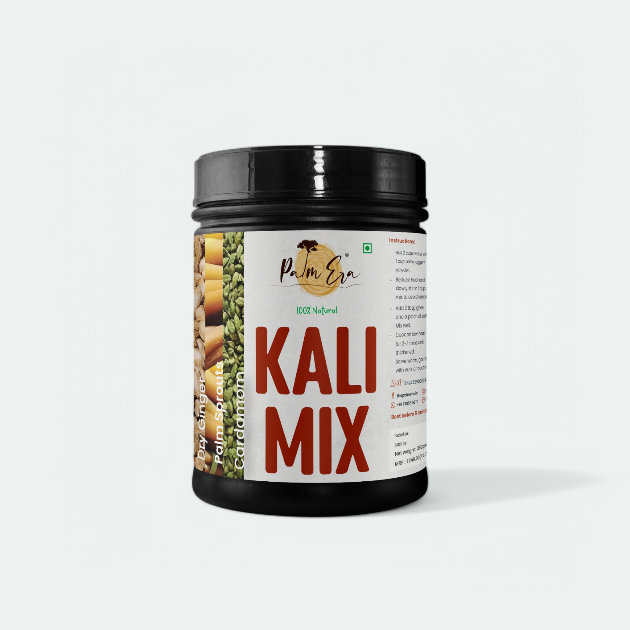 Kali Mix natural plant-based protein powder – Palm Era