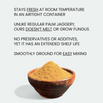 Palm Era certified natural palm jaggery powder – AGMARK FSSAI ZED