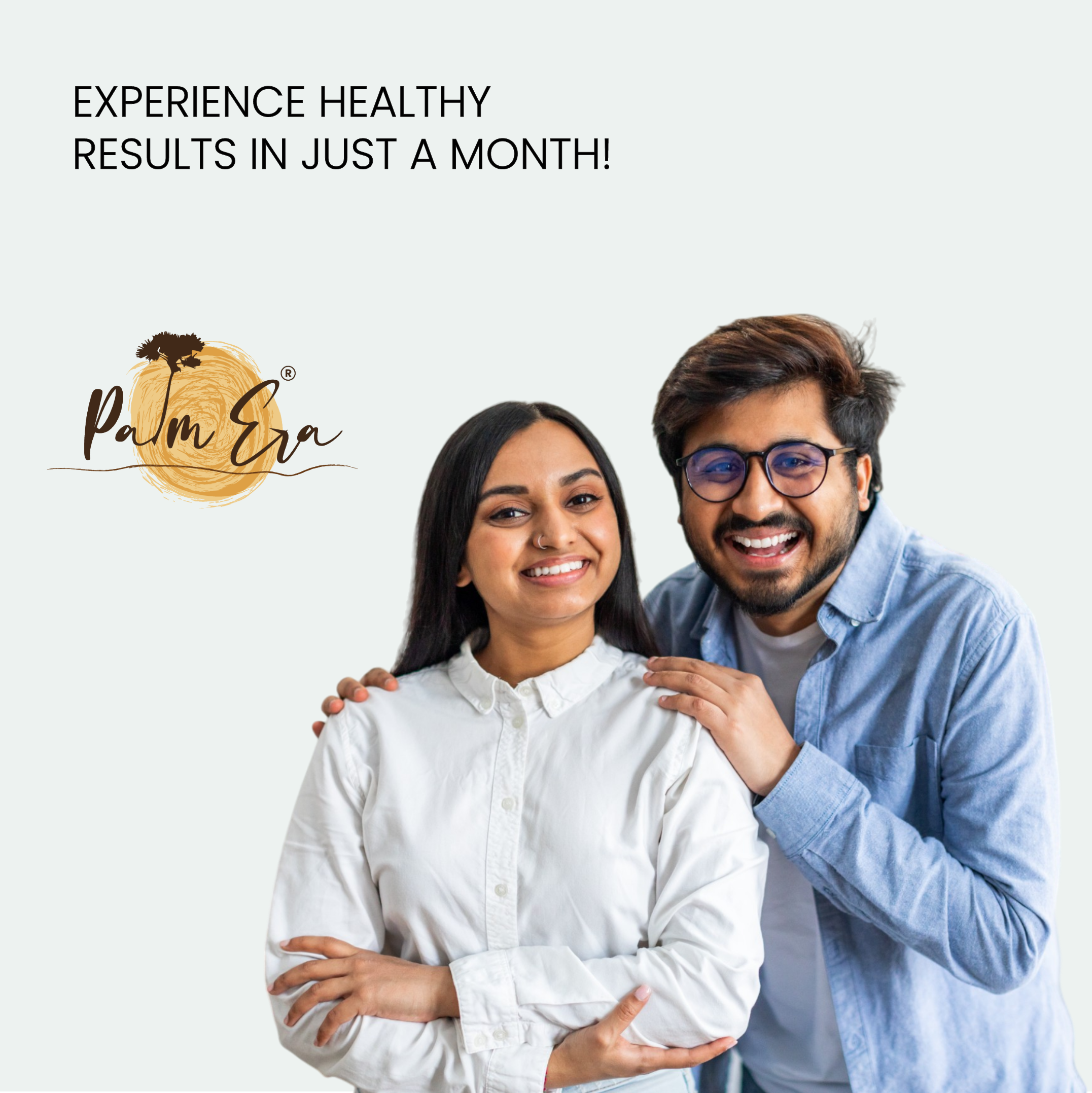 Happy couple after using red bliss