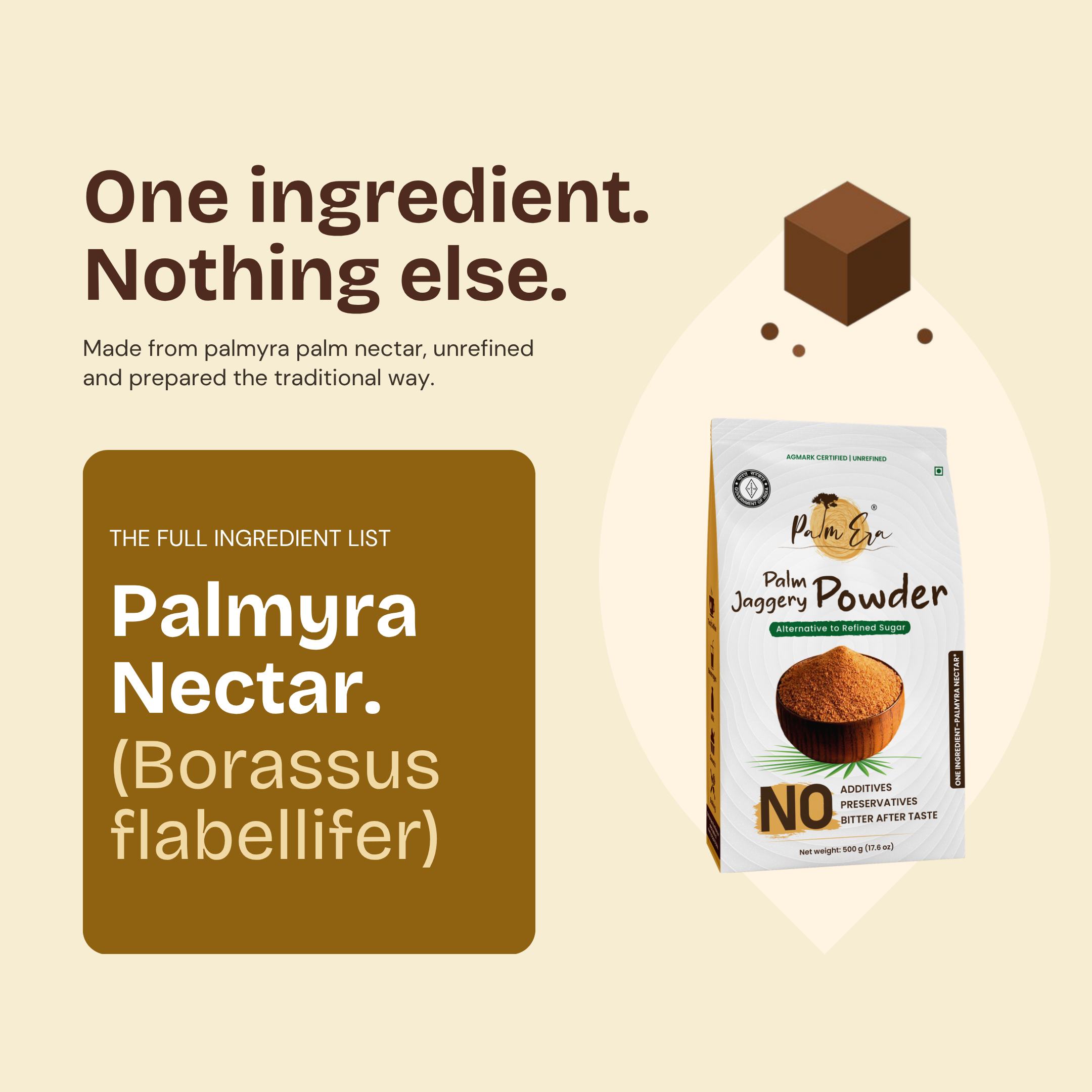 Palm Jaggery Powder – Traditional Sweetener