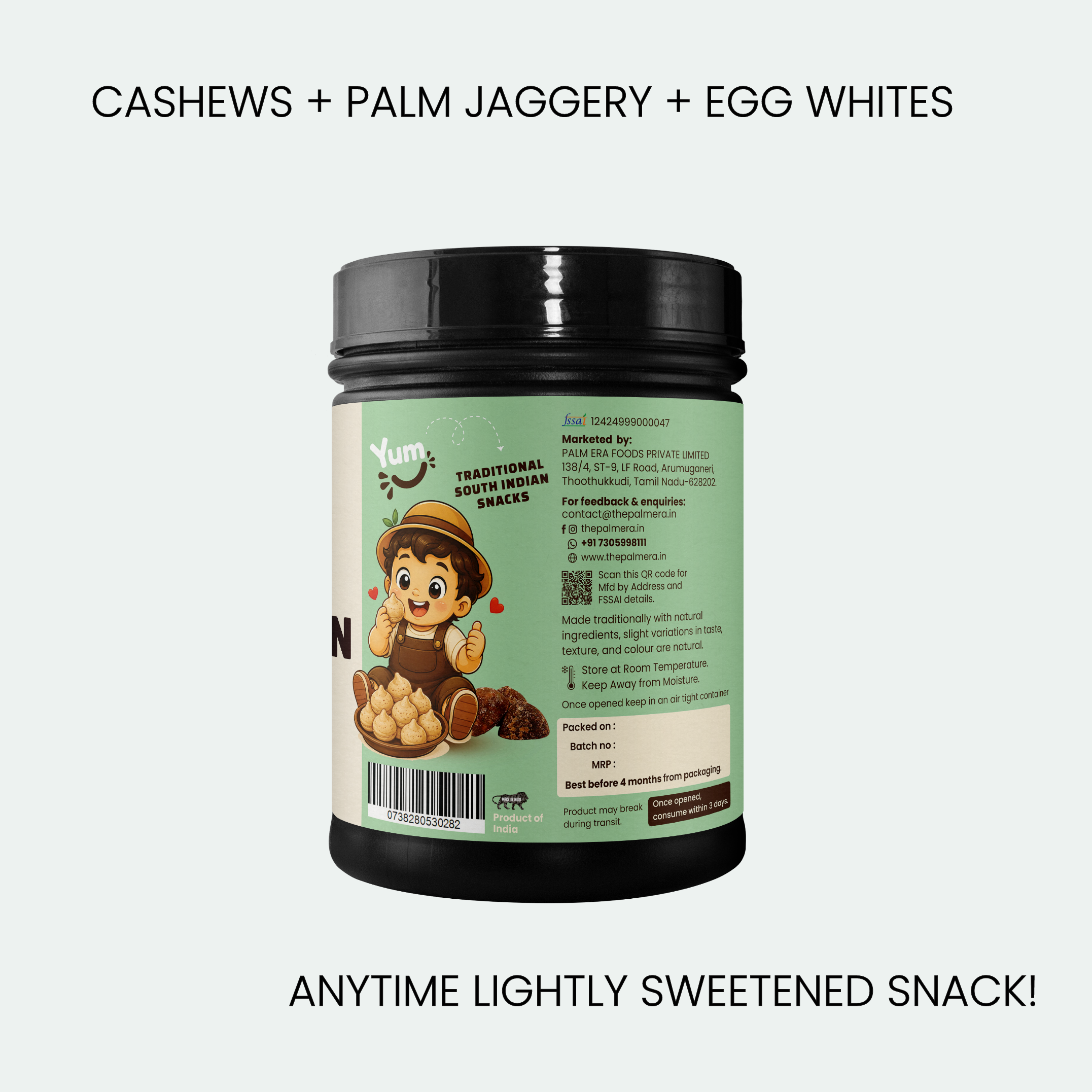 Palm Jaggery Macaroons - Gluten-Free Snack