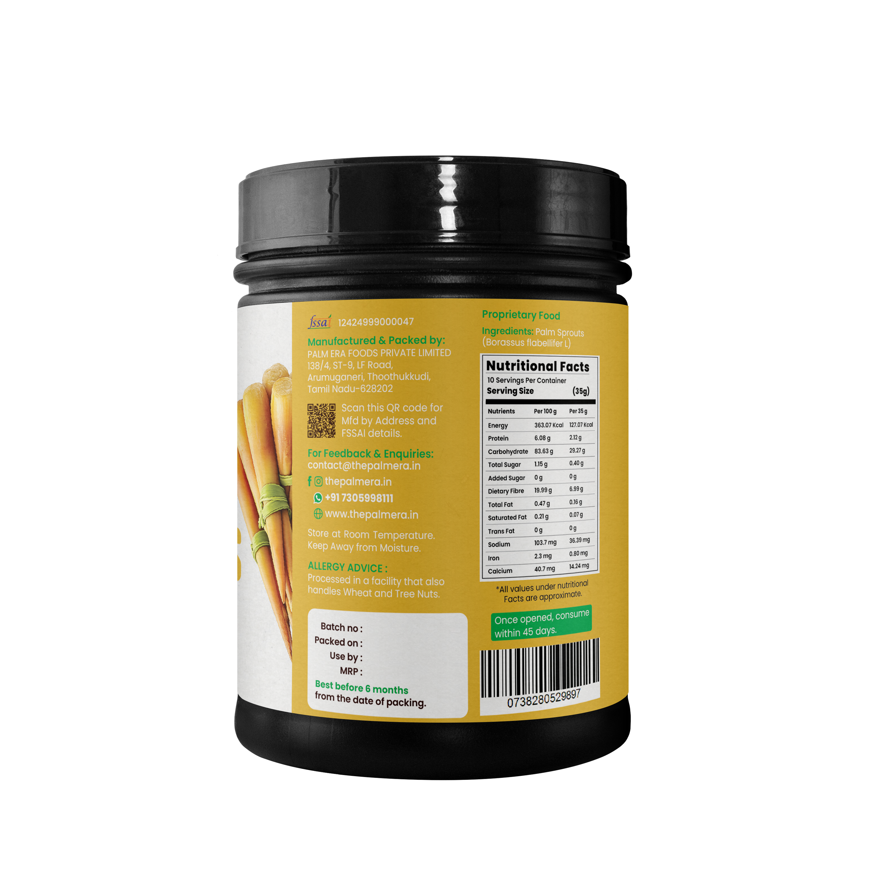 Palm Sprouts Powder – Traditional Blend | Palm Era