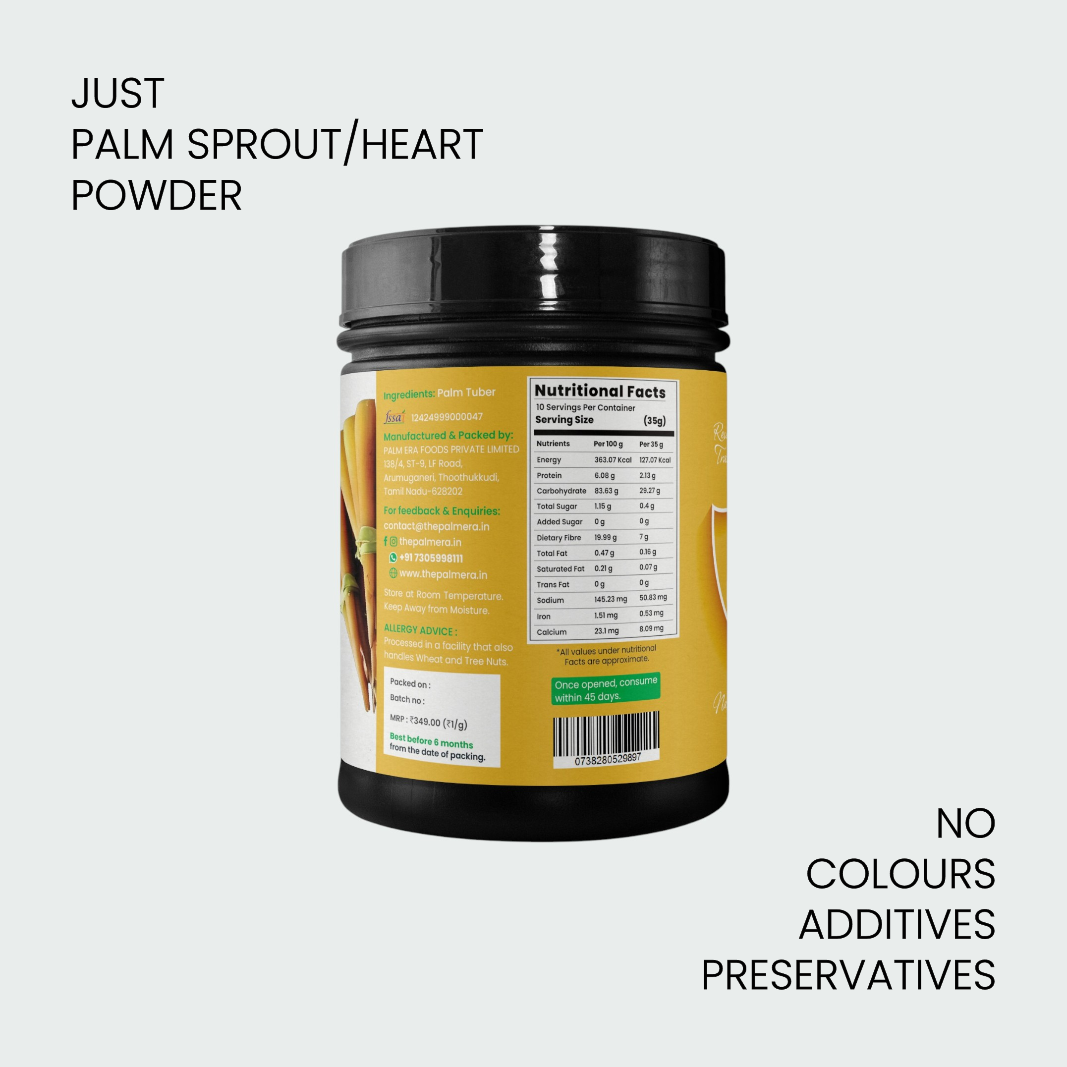 Palm Sprouts Powder – Low GI Nutritional Blend | Palm Era