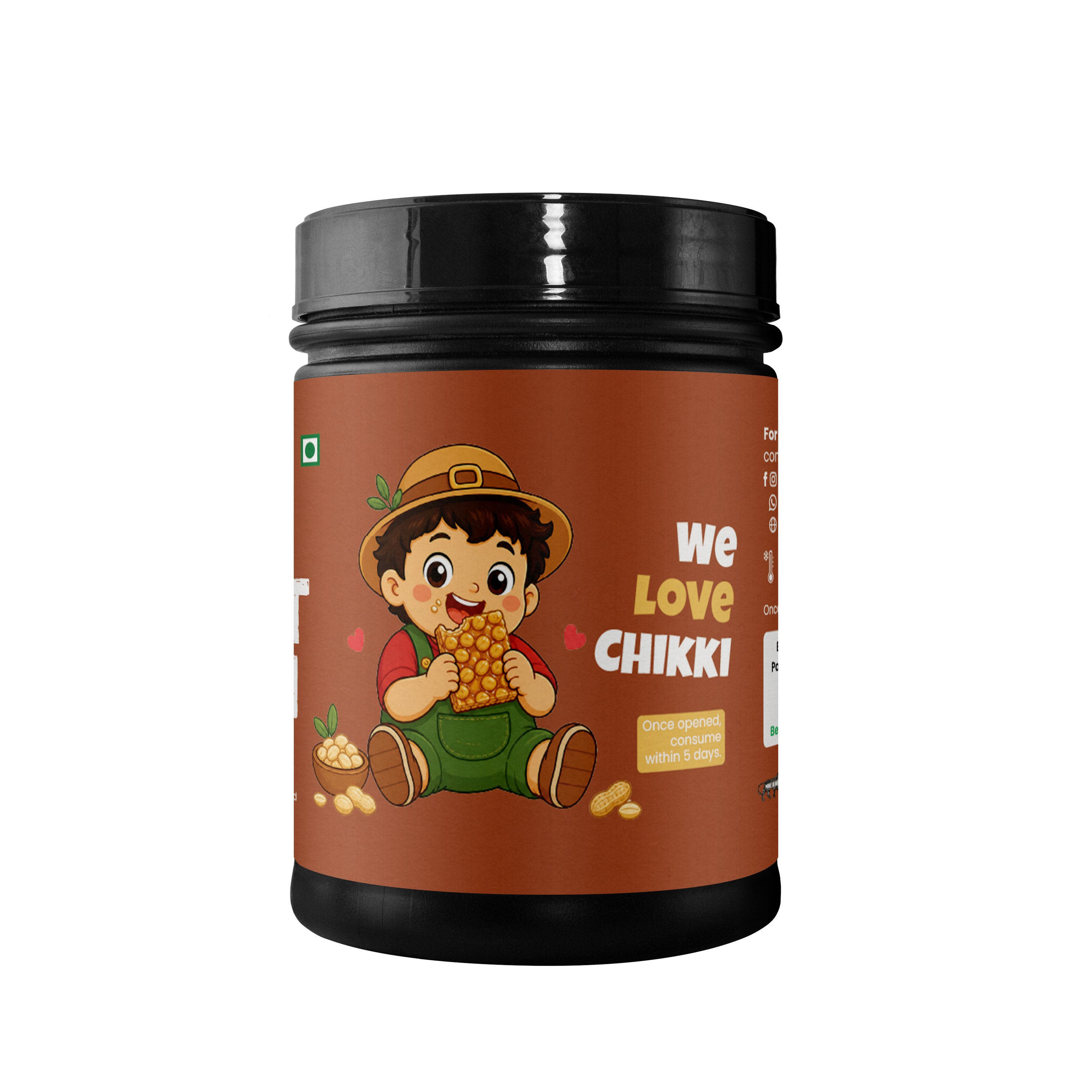 Peanut Chikki Nut Bites (45g x 4 Pack)