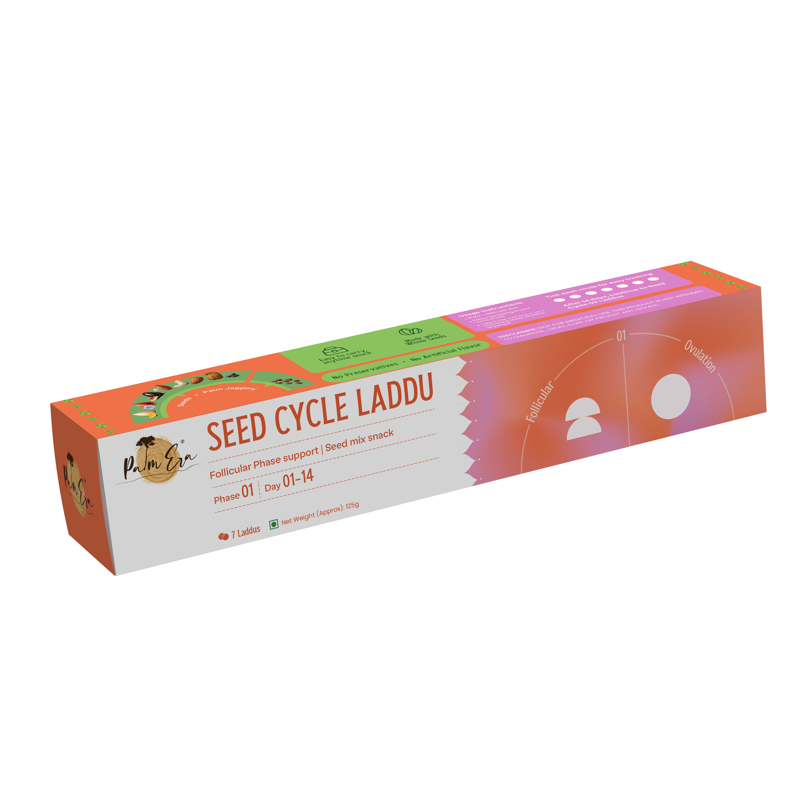 Seed Cycle Laddus Combo (Days 1–28)