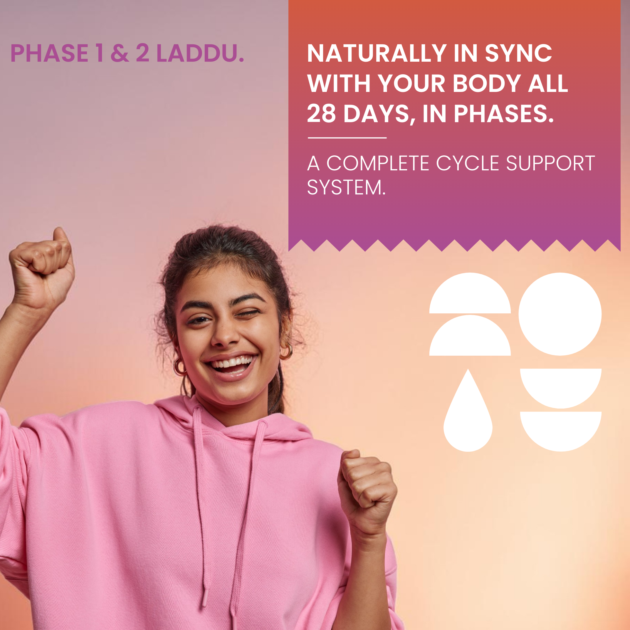 Seed Cycle Laddus Combo (Days 1–28) | Complete Cycle Balance System